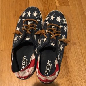 American Flag Sperry’s